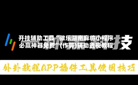 开挂辅助工具“微乐湖南麻将小程序必赢神器免费”(作弊)辅助透视教程