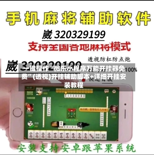 一键操作“微乐小程序万能开挂器免费”(透视)开挂辅助脚本+详细开挂安装教程-第2张图片