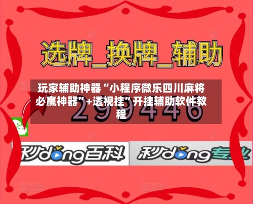 玩家辅助神器“小程序微乐四川麻将必赢神器”+透视挂	”开挂辅助软件教程-第2张图片