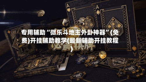 专用辅助“微乐斗地主外卦神器”(免费)开挂辅助教学(最新辅助开挂教程)