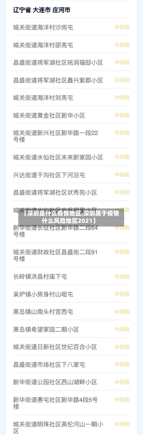 【深圳是什么疫情地区,深圳属于疫情什么风险地区2021】-第2张图片