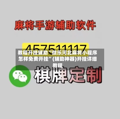 教程开挂辅助“微乐河北麻将小程序怎样免费开挂”(辅助神器)开挂详细教程-第3张图片