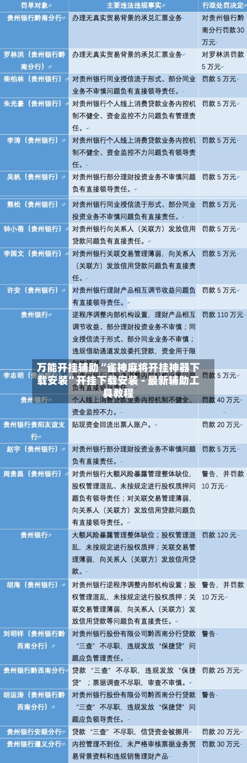 万能开挂辅助“雀神麻将开挂神器下载安装”开挂下载安装 - 最新辅助工具教程-第3张图片