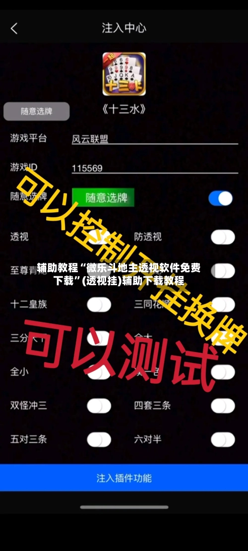 辅助教程“微乐斗地主透视软件免费下载	”(透视挂)辅助下载教程-第3张图片