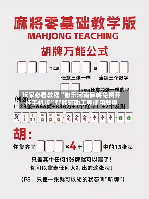 玩家必看教程“微乐河南麻将免费开挂手机版”智能辅助工具使用教程-第3张图片