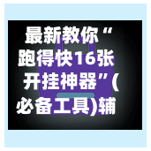 最新教你“跑得快16张开挂神器”(必备工具)辅助教学-第3张图片