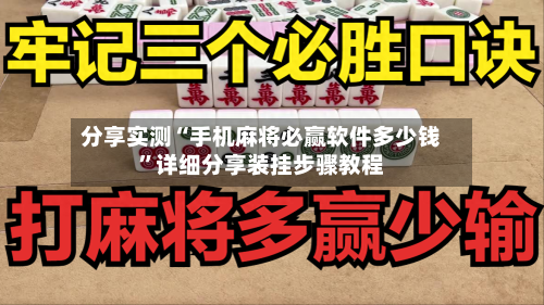 分享实测“手机麻将必赢软件多少钱	”详细分享装挂步骤教程-第2张图片