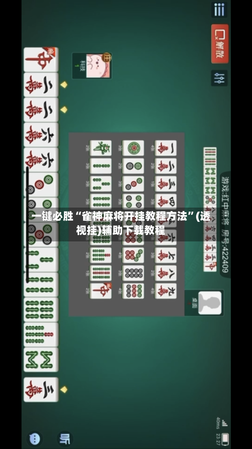 一键必胜“雀神麻将开挂教程方法”(透视挂)辅助下载教程-第3张图片