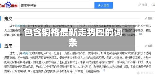包含铜格最新走势图的词条