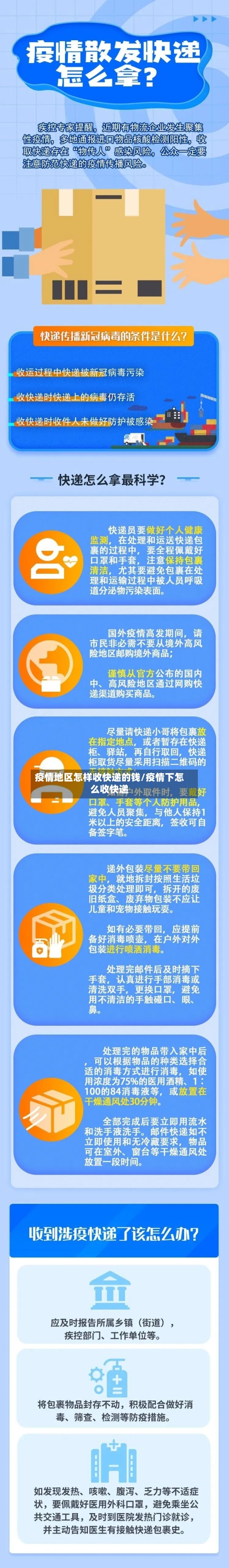 疫情地区怎样收快递的钱/疫情下怎么收快递-第3张图片
