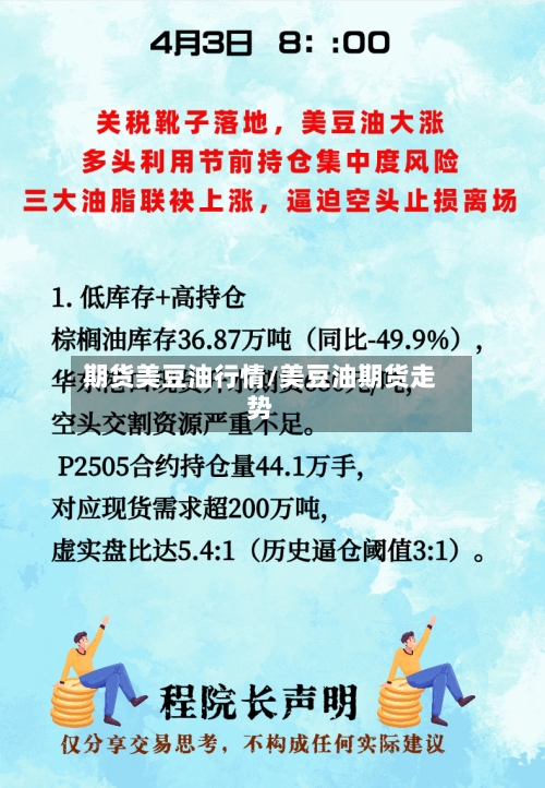 期货美豆油行情/美豆油期货走势-第2张图片