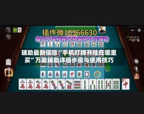 辅助最新信息“手机打牌开挂在哪里买	”万能辅助详细步骤与使用技巧-第2张图片
