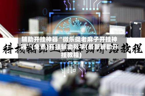 辅助开挂神器“微乐捉老麻子开挂神器”(免费)开挂辅助教学(最新辅助开挂教程)