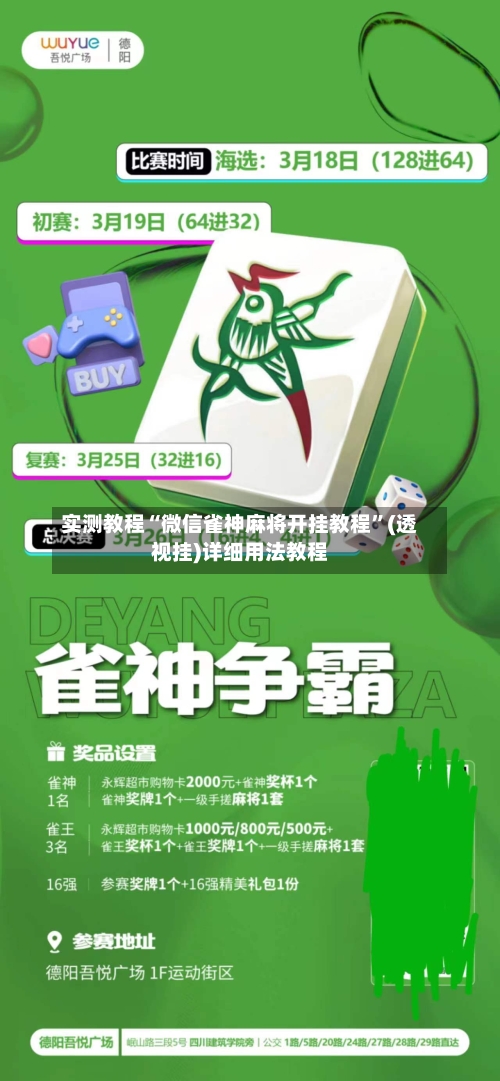 实测教程“微信雀神麻将开挂教程	”(透视挂)详细用法教程-第2张图片
