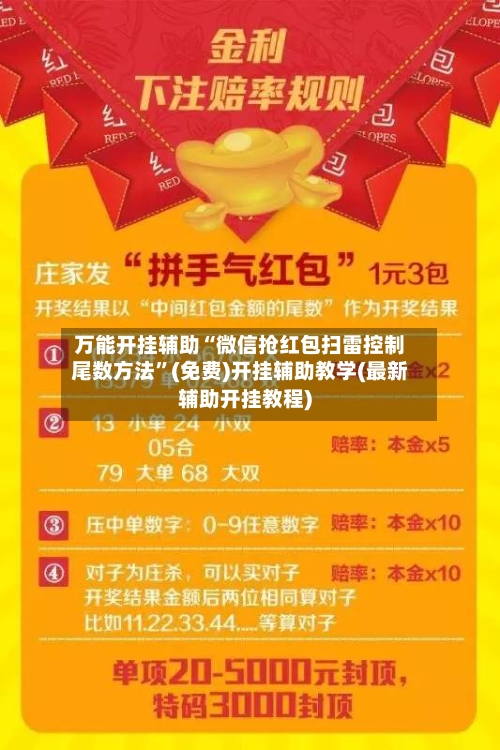 万能开挂辅助“微信抢红包扫雷控制尾数方法”(免费)开挂辅助教学(最新辅助开挂教程)-第3张图片