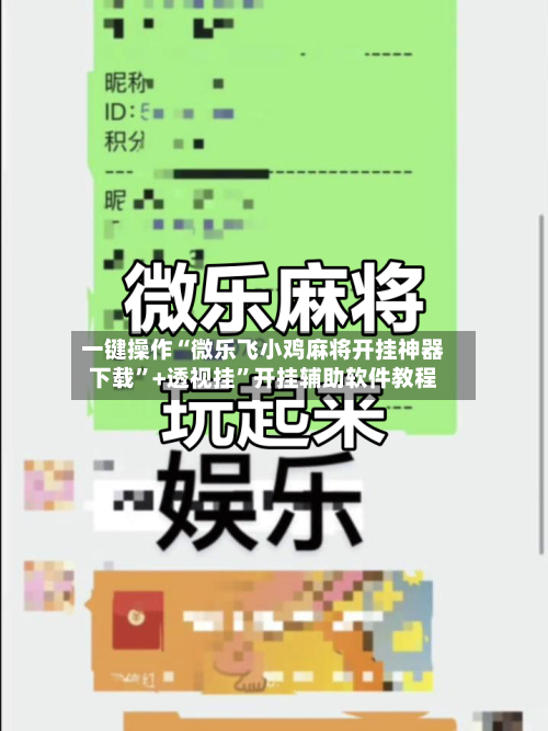 一键操作“微乐飞小鸡麻将开挂神器下载”+透视挂”开挂辅助软件教程