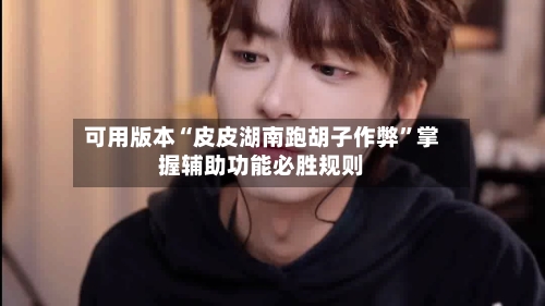 可用版本“皮皮湖南跑胡子作弊”掌握辅助功能必胜规则-第2张图片