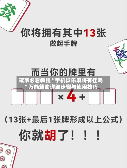 玩家必看教程“手机微乐麻将有挂吗	”万能辅助详细步骤与使用技巧-第2张图片