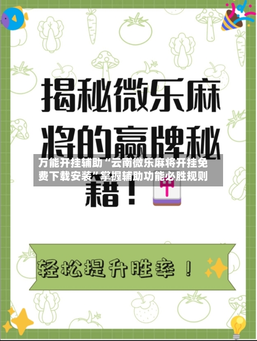 万能开挂辅助“云南微乐麻将开挂免费下载安装”掌握辅助功能必胜规则