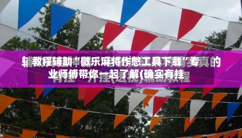 教程辅助“微乐麻将作憋工具下载”专业师傅带你一起了解(确实有挂