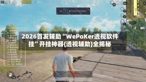 2026首发辅助“WePoKer透视软件挂”开挂神器{透视辅助}全揭秘-第2张图片