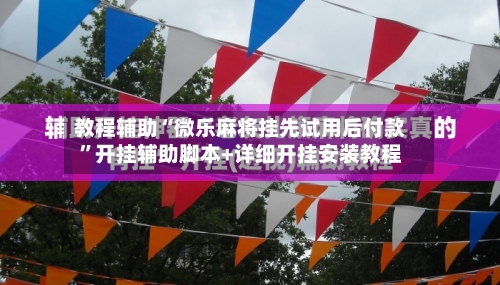 教程辅助“微乐麻将挂先试用后付款”开挂辅助脚本+详细开挂安装教程