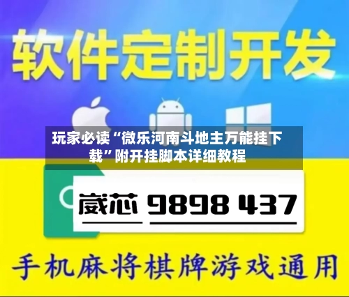 玩家必读“微乐河南斗地主万能挂下载	”附开挂脚本详细教程-第2张图片