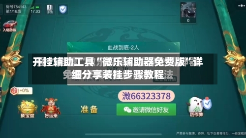 开挂辅助工具“微乐辅助器免费版	”详细分享装挂步骤教程-第2张图片