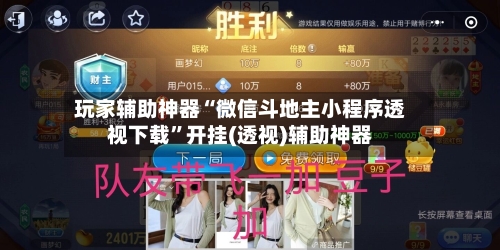 玩家辅助神器“微信斗地主小程序透视下载”开挂(透视)辅助神器-第2张图片